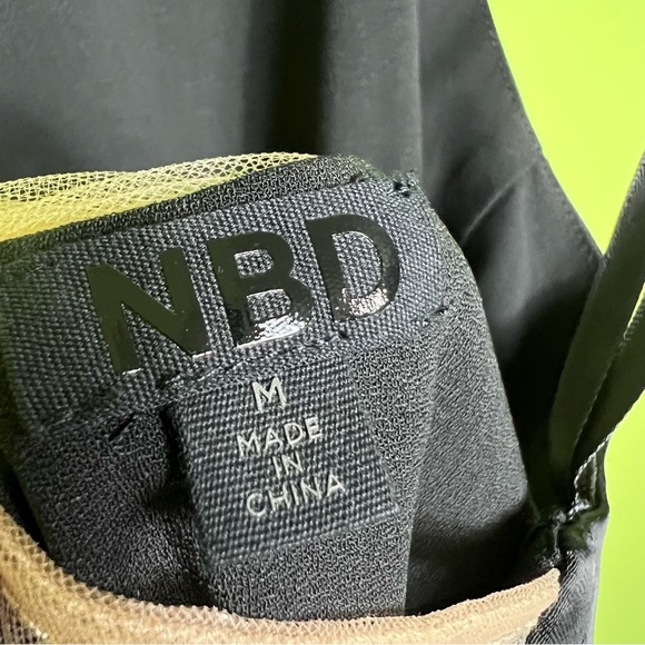 NBD black maxi classy dress size M - Picture 6 of 9